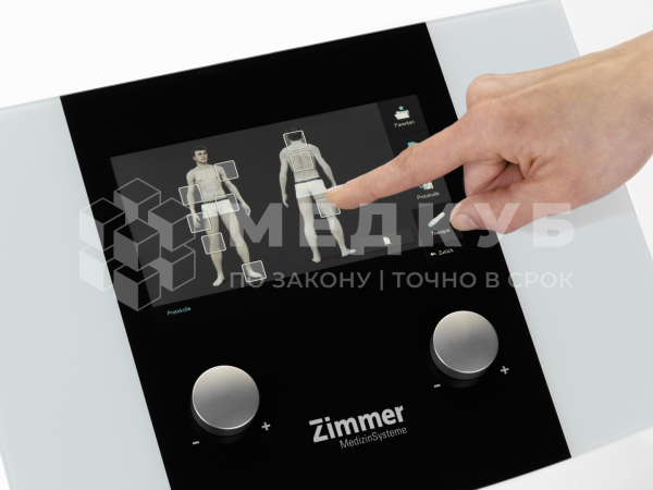 Аппарат Zimmer SoleoSonoStim для комбинированной, электро- и ультразвуковой терапии. medcub