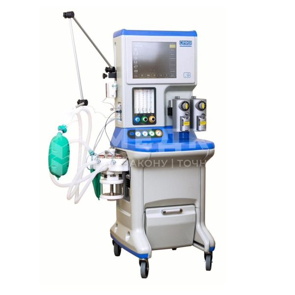 Наркозно-дыхательный аппарат Красногвардеец Орфей (с механическим смесителем газов) medcub