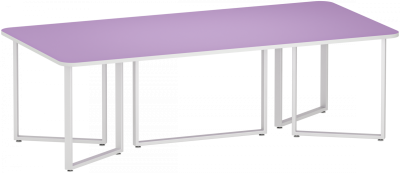 Стол для переговоров Меделия (ДСП с пластиком) medcub