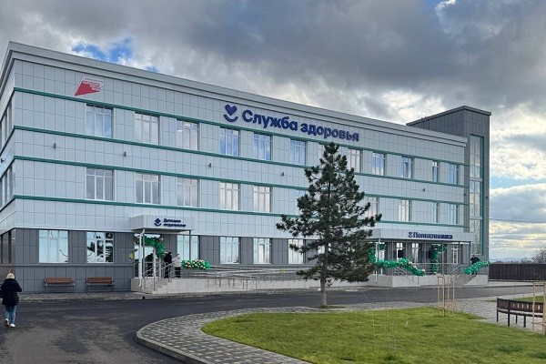 В посёлке Энем Республики Адыгея состоялось торжественное открытие нового корпуса поликлиники