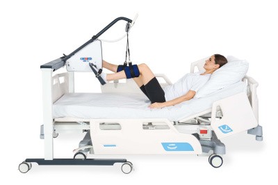 Прикроватный аппарат активно-пассивной механотерапии верхних и нижних конечностей ORMED-Moto MT050 (Ормед) со специализированной стойкой