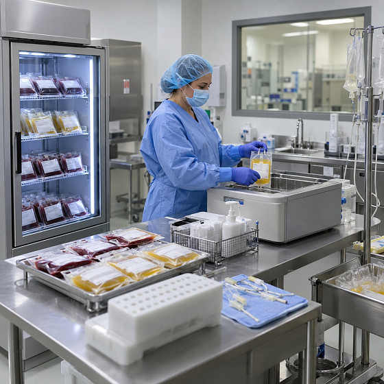 Стандарт оснащения кабинета трансфузиологии (по приказу 1170н) medcub