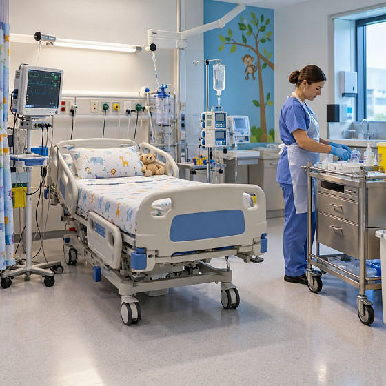 Стандарт оснащения детского хирургического отделения (по приказу 562н) medcub
