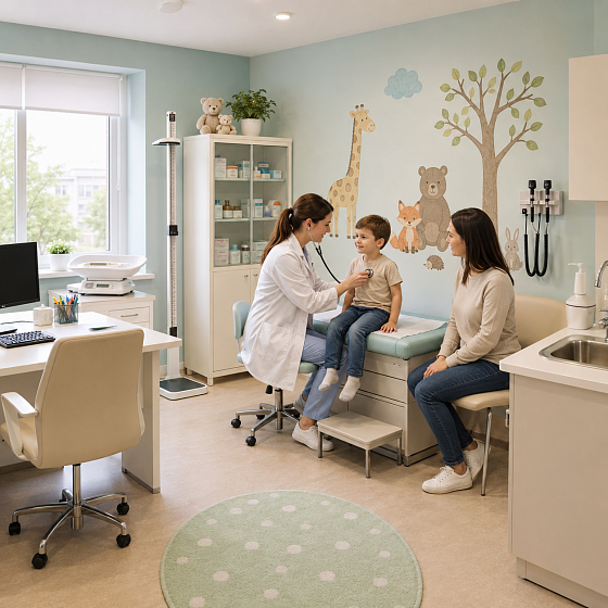 Стандарт оснащения кабинета врача-педиатра участкового (по приказу 120н) medcub