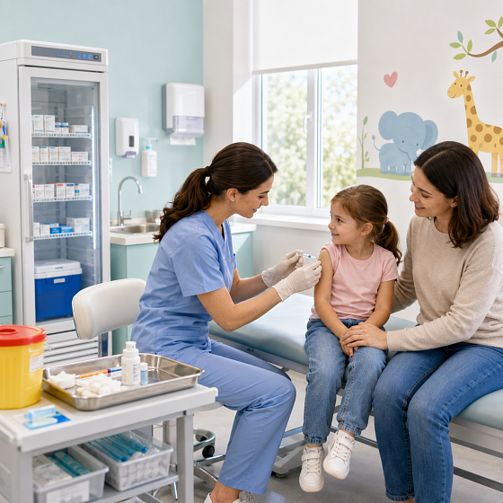 Стандарт оснащения кабинета для вакцинации детей (по приказу 120н) medcub