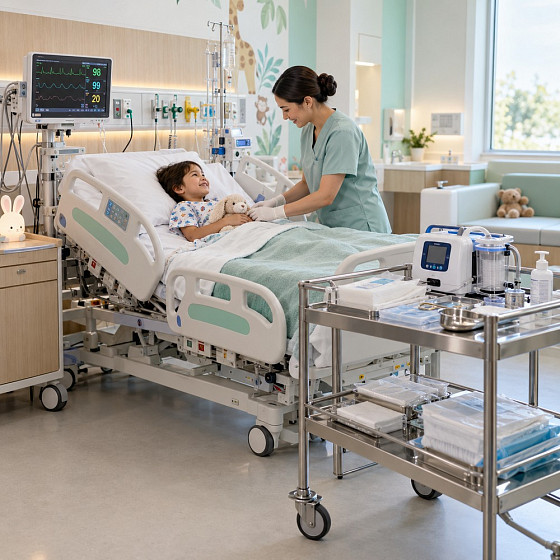 Стандарт оснащения детского ожогового отделения (по приказу 559н) medcub