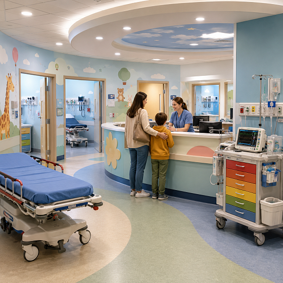 Стандарт оснащения детского приемного отделения (по приказу 120н) medcub