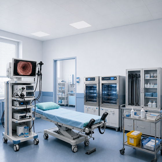 Стандарт оснащения эндоскопического кабинета (по приказу 206н) medcub