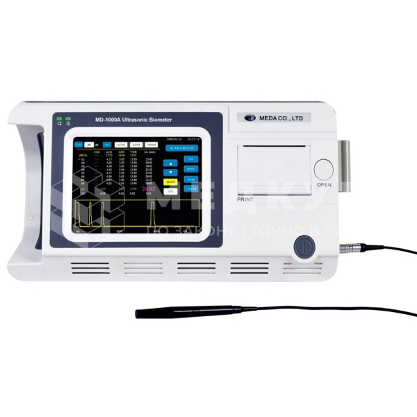 Ультразвуковые офтальмологические сканеры Meda MD-1000 medcub
