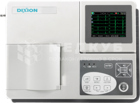 Электрокардиограф (ЭКГ) Dixion ECG-1003 medcub