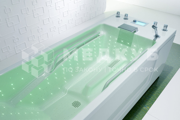 Бальнеологическая медицинская ванна для пресной и минеральной воды Unbescheiden 1.4-4 Avantgarde medcub