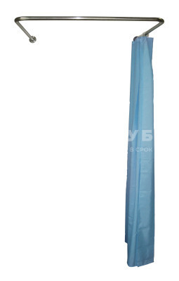 Шторка для лечебного циркулярного или восходящего душа Физиотехника с крепежом medcub