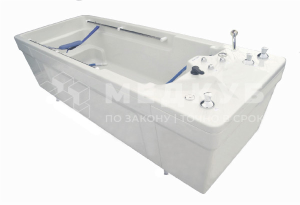 Ванна водолечебная Физиотехника Атланта для подводного душ-массажа medcub