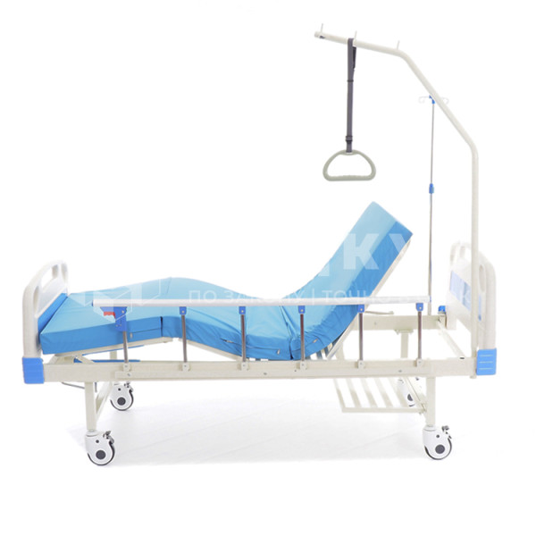 Механическая 4-секционная функциональная кровать МЕТ DM-370 с вставками из ABS-пластика medcub