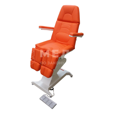 Кресло процедурное Пластэк "ФП-2" с педалью управления, 2 электропривода medcub