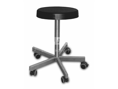 Cтул для медицинского работника МЕДИН СМП без спинки и с винтовым механизмом medcub