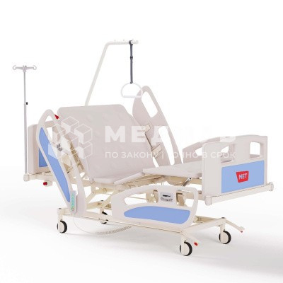 Кровать функциональная медицинская МЕТ TATRA LIGHT N с удлинением ложа medcub