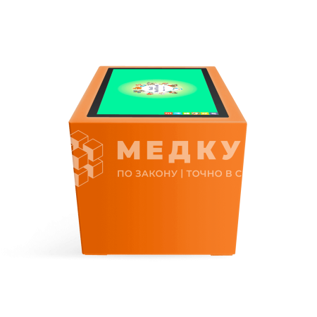 Детский интерактивный стол KidTouch 32P оранжевый