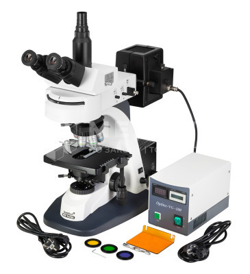 Микроскоп флуоресцентный Levenhuk MED PRO 600 Fluo медицинский medcub