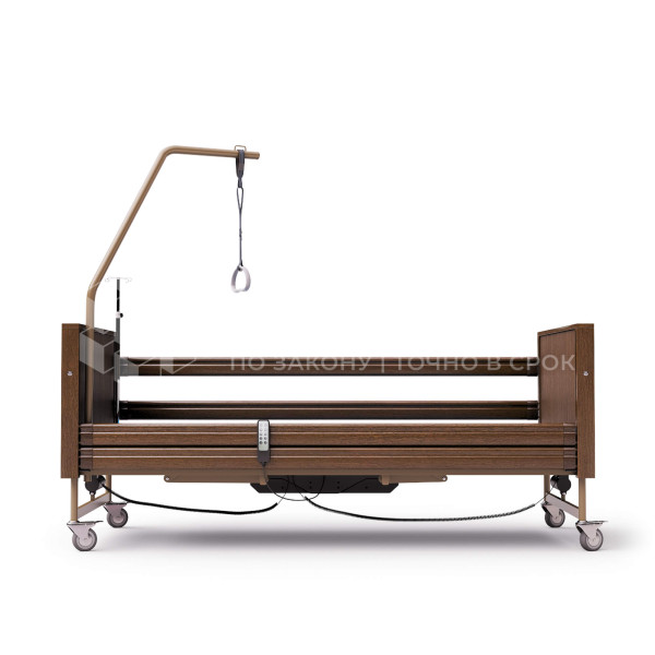 Кровать функциональная МЕТ TERNA WENGE медицинская с регулировкой высоты medcub