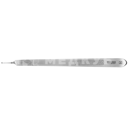 Ручка скальпеля четырехгранная Apexmed удлиненная №3 215мм (10шт/уп) medcub