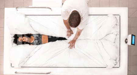 Ванна сухого флоатинга Физиотехника Посейдон с гидромассажем, со ступенью medcub