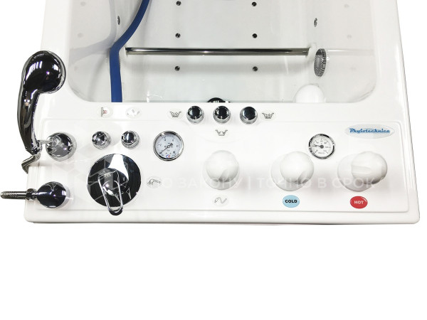 Ванна водолечебная Физиотехника Оккервиль с плоским дном для подводного душ-массажа medcub