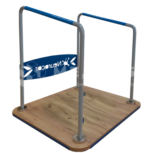 Тренажер для диагностики и реабилитации навыков баланса, осанки и движений (стабилоплатформа) с биологической обратной связью Неврокор БАЛФИТ medcub