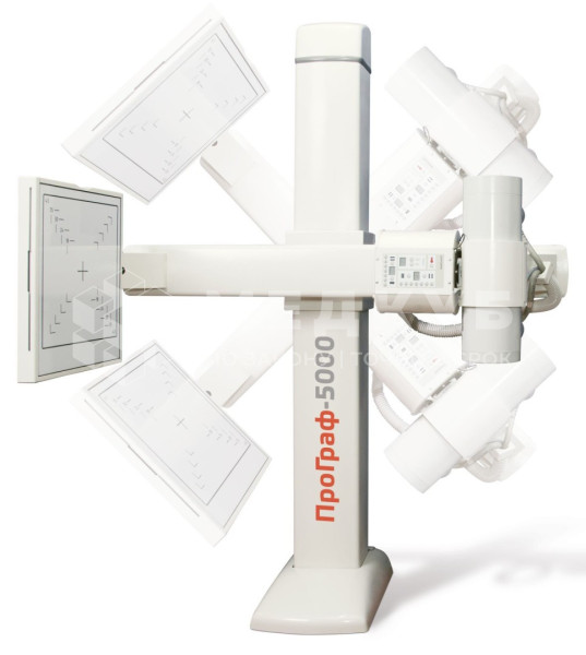 Рентген-аппарат цифровой АМИКО ПроГраф универсальный с рентгенопрозрачной декой (АРгЦ-РП) medcub