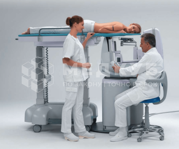 Маммографическая рентгеновская цифровая система РенМедПром Омикрон Плюс с томосинтезом, биопсией и столом для биопсии medcub