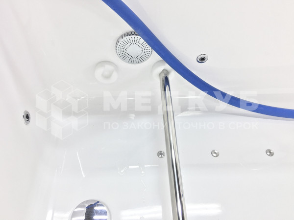Ванна водолечебная Физиотехника Оккервиль с плоским дном для подводного душ-массажа medcub