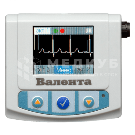 Регистратор ЭКГ холтеровский монитор (холтер) Валента МН-05 трехсуточный 3/12 medcub
