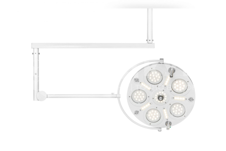 Светильник хирургический потолочный FotonFLY 6S однокупольный бестеневой medcub