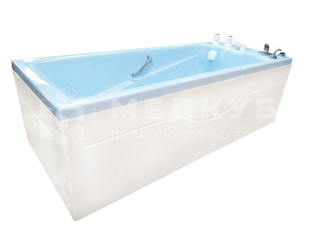 Ванна бальнеологическая водолечебная Физиотехника Оккервиль анатомической формы medcub