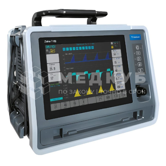 Аппарат искусственной вентиляции легких Treaton Zisline Т100 medcub