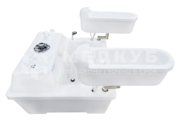 Ванна струйноконтрастная 4-х камерная Физиотехника Истра-4К medcub