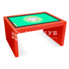 Детский интерактивный стол KidTouch 43P красный