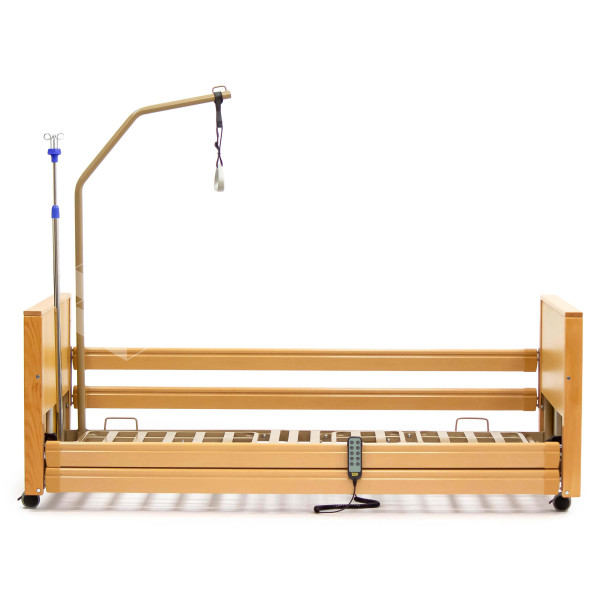 Функциональная 4-секционная электрическая кровать МЕТ TERNA супер низкая medcub