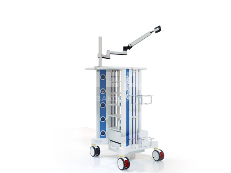 Стойка для медицинской техники ЭлеПС СМТ-02 на 6 полок medcub
