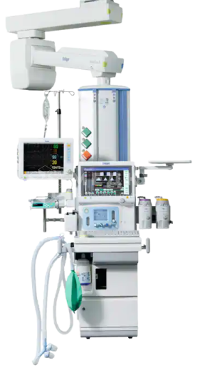 Наркозно-дыхательный аппарат Draeger Atlan А300/А300 XL medcub