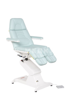 Кресло процедурное Пластэк "ФП-1" с газлифтами на подножках и педалью управления, 1 электропривод medcub