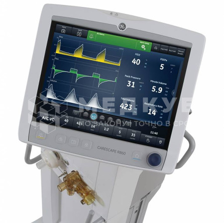 Аппарат ИВЛ GE Healthcare Carescape R860 medcub