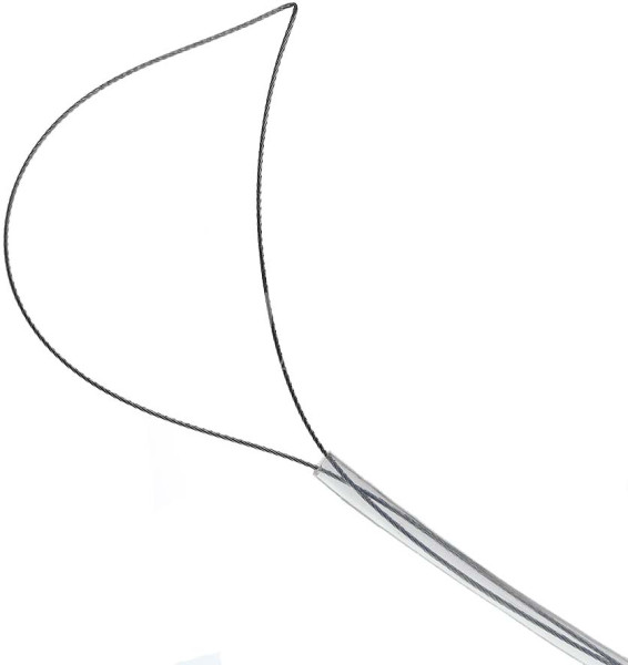 Серповидная петля для полипэктомии из полинити Wilson одноразовая medcub