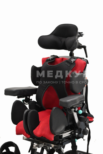Кресло-коляска комнатная Transformer, рекомендованная комплектация medcub