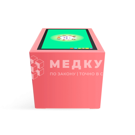 Детский интерактивный стол KidTouch 32P коралловый (NextKoral)