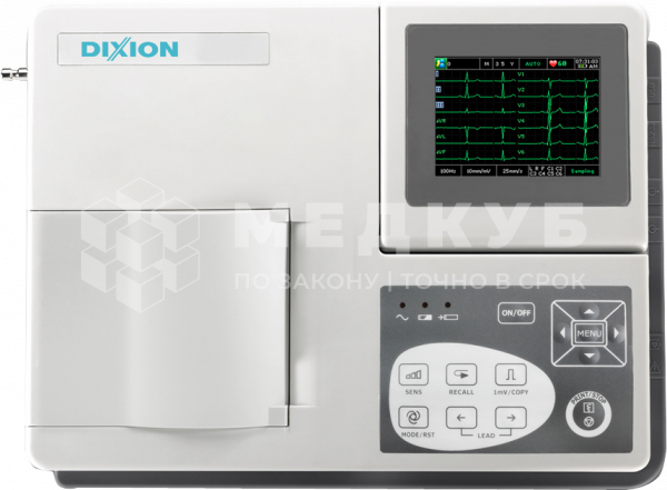 Электрокардиограф (ЭКГ) Dixion ECG-1003 medcub