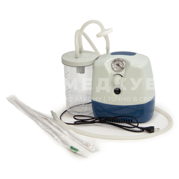 Портативный хирургический аспиратор (отсасыватель) МЕТ OX-120 medcub