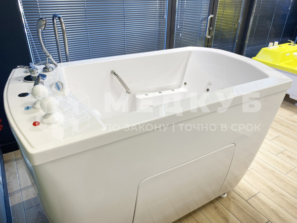 Ванна водолечебная сидячая Физиотехника Онега с электронным блоком управления medcub