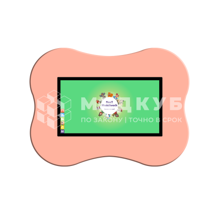 Детский интерактивный стол KidTouch 24P персиковый (NextPeach)