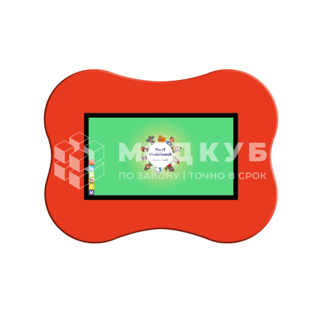 Детский интерактивный стол KidTouch 24P красный